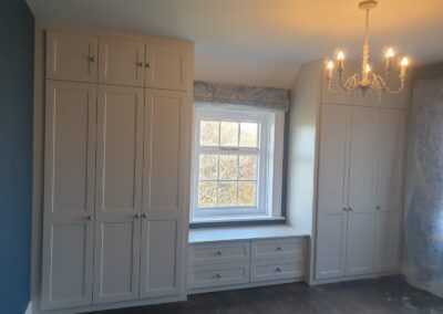 Traditional shaker style wardrobes in Exeter Devon