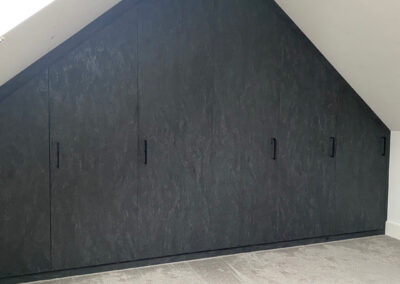 Dark grey wardrobes Devon