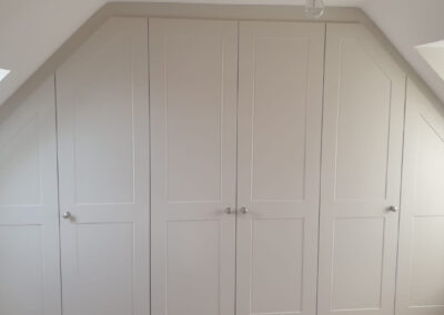 Bespoke loft wardrobes Devon