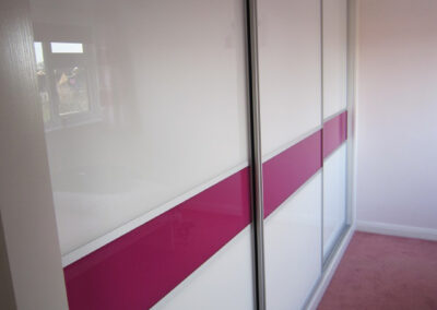 Fitted sliding bedroom wardrobes